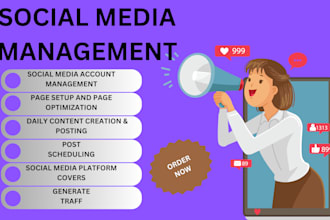 manage your social media and boost online presence