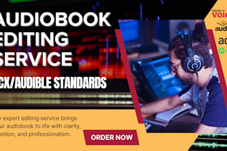 edit and master your audiobook for acx audible