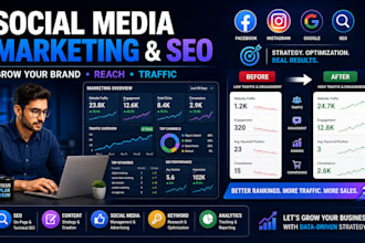 be a professional social media marketing and SEO expect