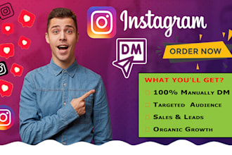 do instagram direct messages or dms to promote your business