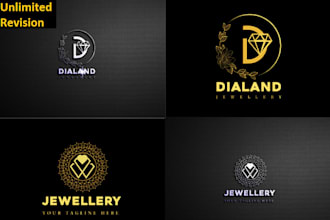 do a professional minimal luxury jewelry shop logo