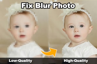 fix blurry photos, enhance, restore and upscale images professionally