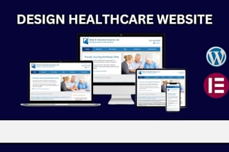 build healthcare website for doctor, clinic or hospital
