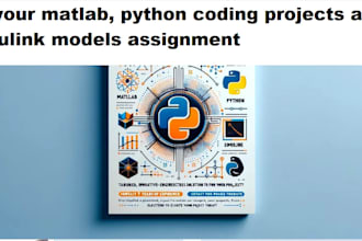 do your matlab, python coding projects and simulink models assignment