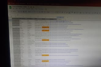 do best accurate data entry web research and lead generation for you as VA