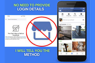 resolve and fix your facebook marketplace issues with method telling