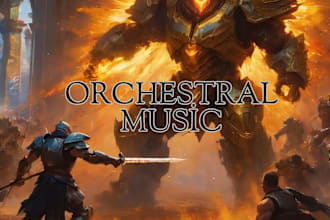 compose an orchestral track for you