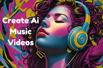 create an ai music video animation for you, ai music video