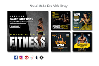 design your social media posts, stories, covers and banners