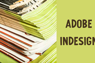 make your adobe indesign product catalog, magazine or sell sheet