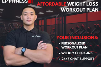 create an affordable weight loss workout plan
