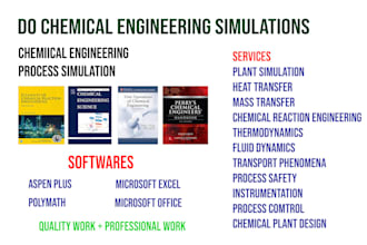 do complete chemical engineering tasks projects