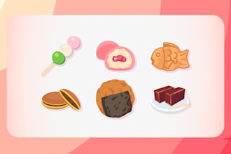 create a vector icon badge emote