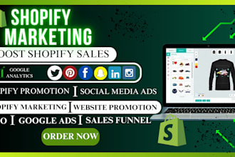 do shopify marketing, shopify promotion, ecommerce marketing boost shopify sales