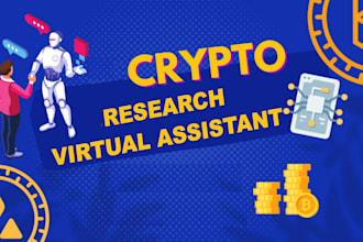 be your cryptocurrency research virtual assistant