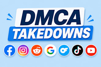 remove only fans google reddit facebook instagram youtube by dmca