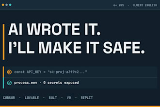 fix and refactor your ai generated code for production