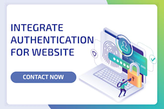 integrate authentication services for your website
