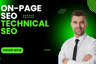 do wordpress onpage website  and technical seo with rankmath