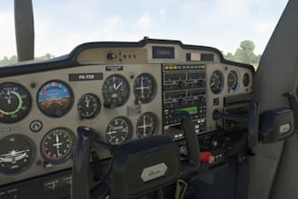 teach you to fly in flight simulator msfs,p3d,fsx,etc
