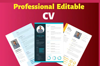 write cv resume writer design cover letter and optimize linkedin profile