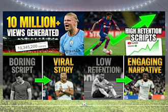 be scriptwriting your football youtube video script writer