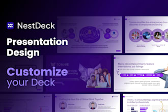design standout presentation and pitch deck design
