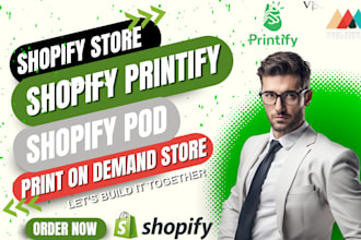 shopify print on demand store shopify printify store shopify printful shopify