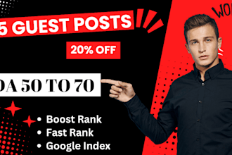 create high da guest post backlinks with SEO quality guest posting service