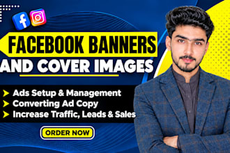 design facebook banners and cover images