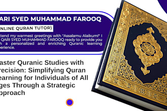 be your online quran tutor teacher for kids adults