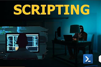 do bash, shell, powershell scripting for linux and windows