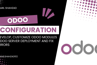 install or configure odoo, develop odoo modules