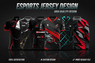 design sublimation esports jersey for gaming organization