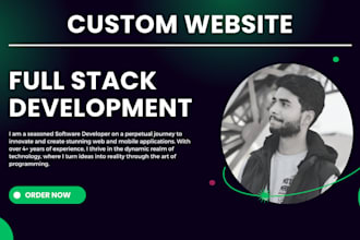 develop custom portals, database management systems, crm