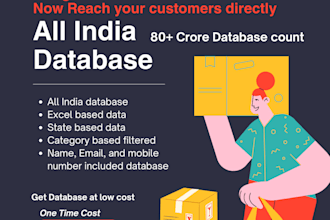 provide all india database at unbeatable low costs
