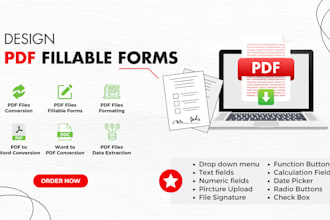 design interactive, branded fillable forms from your documents