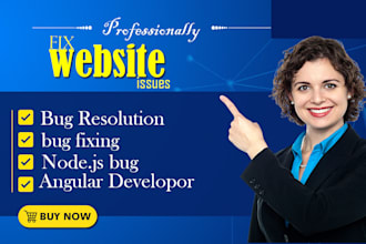 fix your angular, mongodb, and nodejs website error and bugs