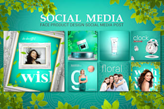 be your visual designer for social media post