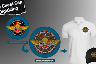 do modern embroidery digitizing logo design