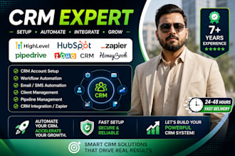 setup zoho crm hubspot gohighlevel automation pipedrive monday zapier