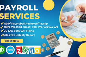 manage payroll for UK and US companies