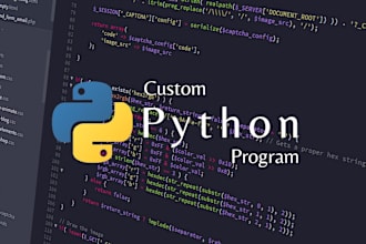 do python programming projects and design best algorithms