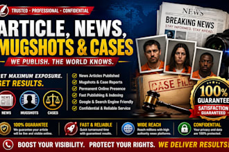 erase bad articles,delete mugshots,remove negative links,false news on google