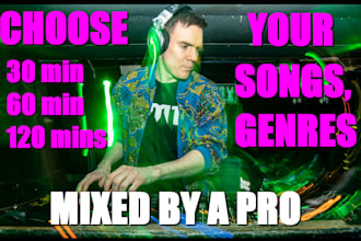 make your pro dj mix so you can enjoy it