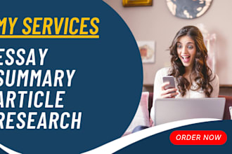 write synopsis work , summary, paper, article and research