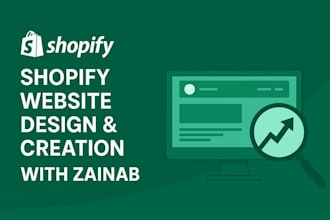 design a shopify website for you