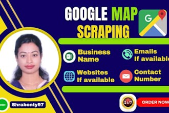 do b2b leads, google map scraping and sales lead with bulk email list