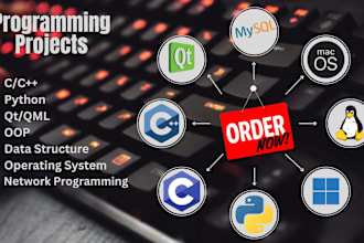 help you with c, cpp, python, qt, and operating system programming projects