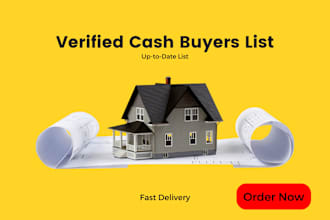 cash buyers list for real estate business